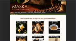 Desktop Screenshot of maskal.de